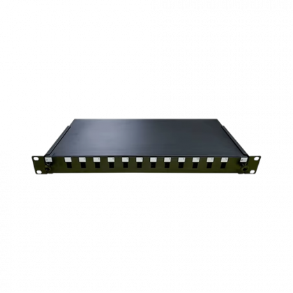Оптическая патч панель 12 Port DUPLEX SC в комплекте с кассетой